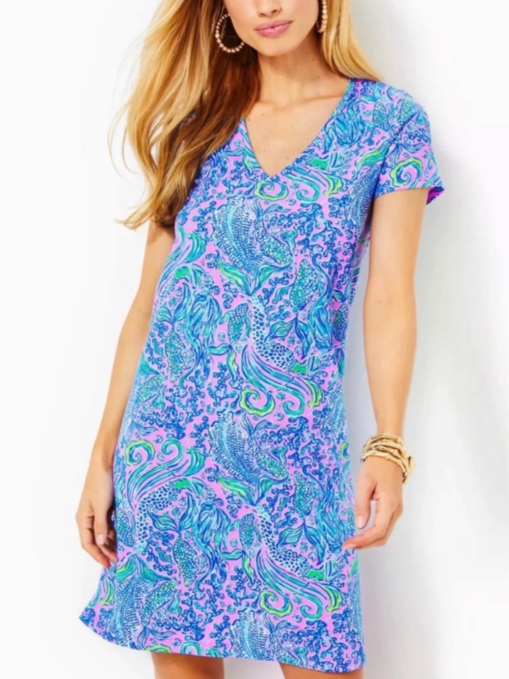 Lilly Pulitzer Short Sleeve Etta Dress Size Small